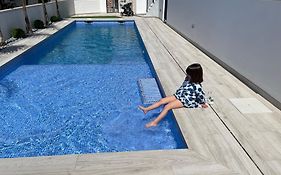Beach Bungalow With Swiming Pool And Long Terrace