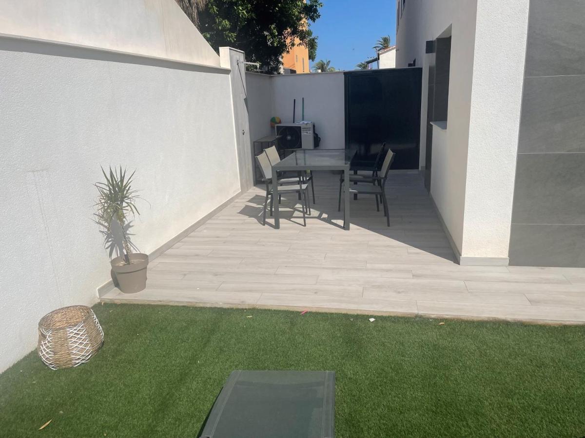 Beach Bungalow With Swiming Pool And Long Terrace San Javier Exterior foto
